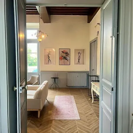 דירה L'appartement Du Chateau מונטובן